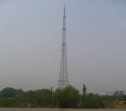 Torre de rádio, Torre de televisão